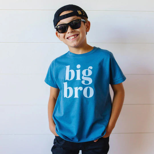 Big Bro S/S T-Shirt, Indigo