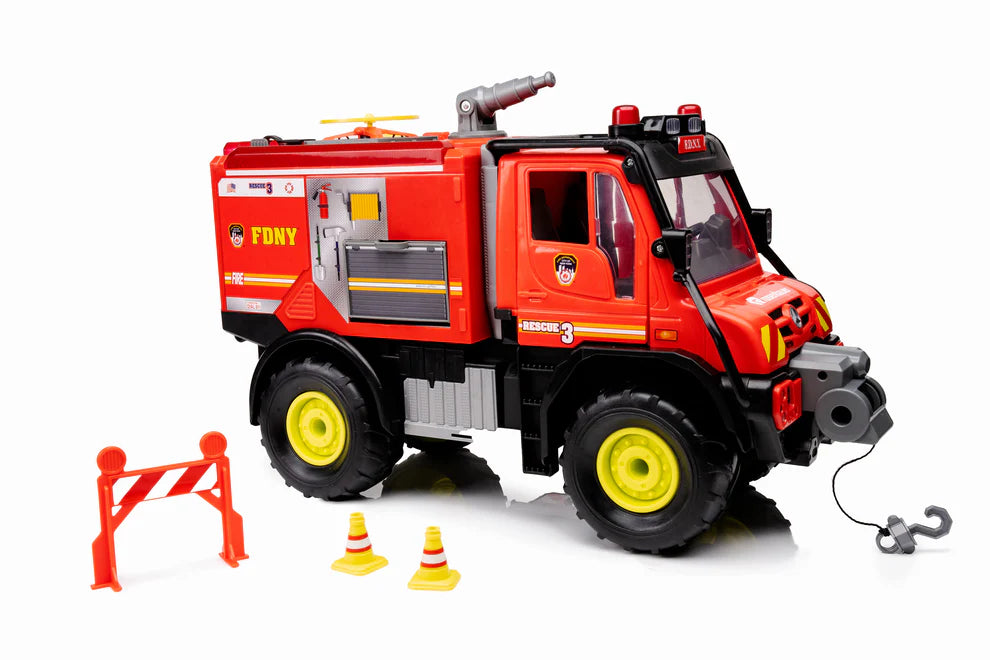 FDNY Rescue Truck w/Water Gun & Drone