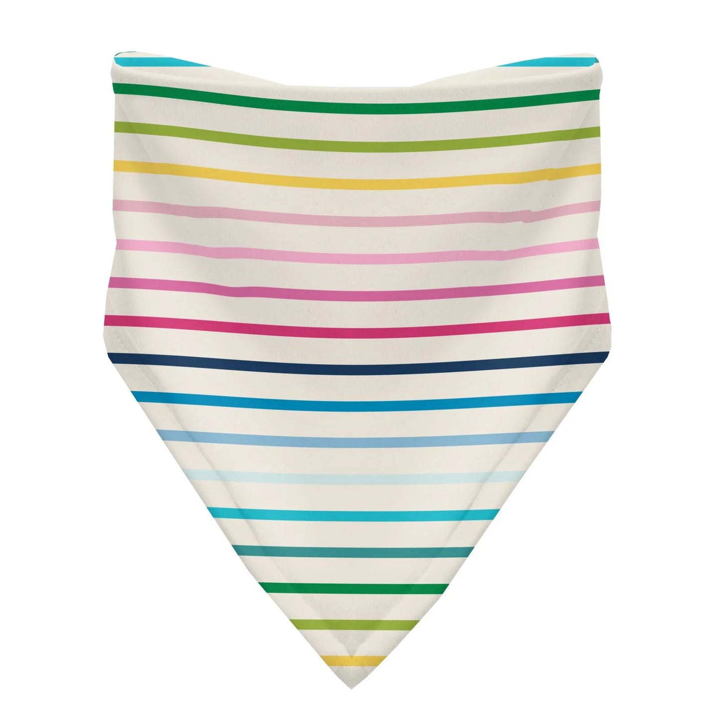 Bandana Bib, Happy Stripe