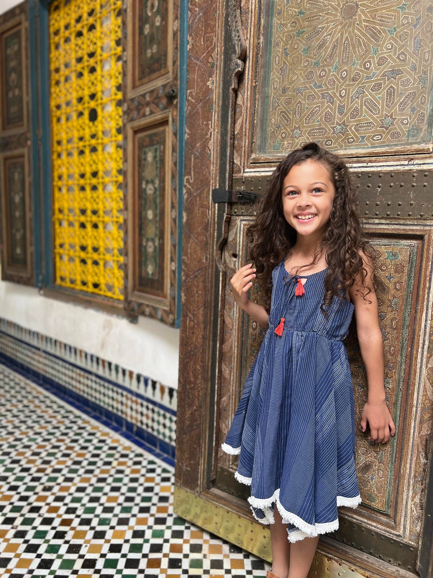 Handkerchief Hem Dress, Marrakesh