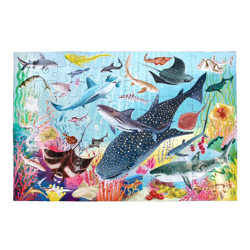 Love of Sharks 100 Pc Puzzle
