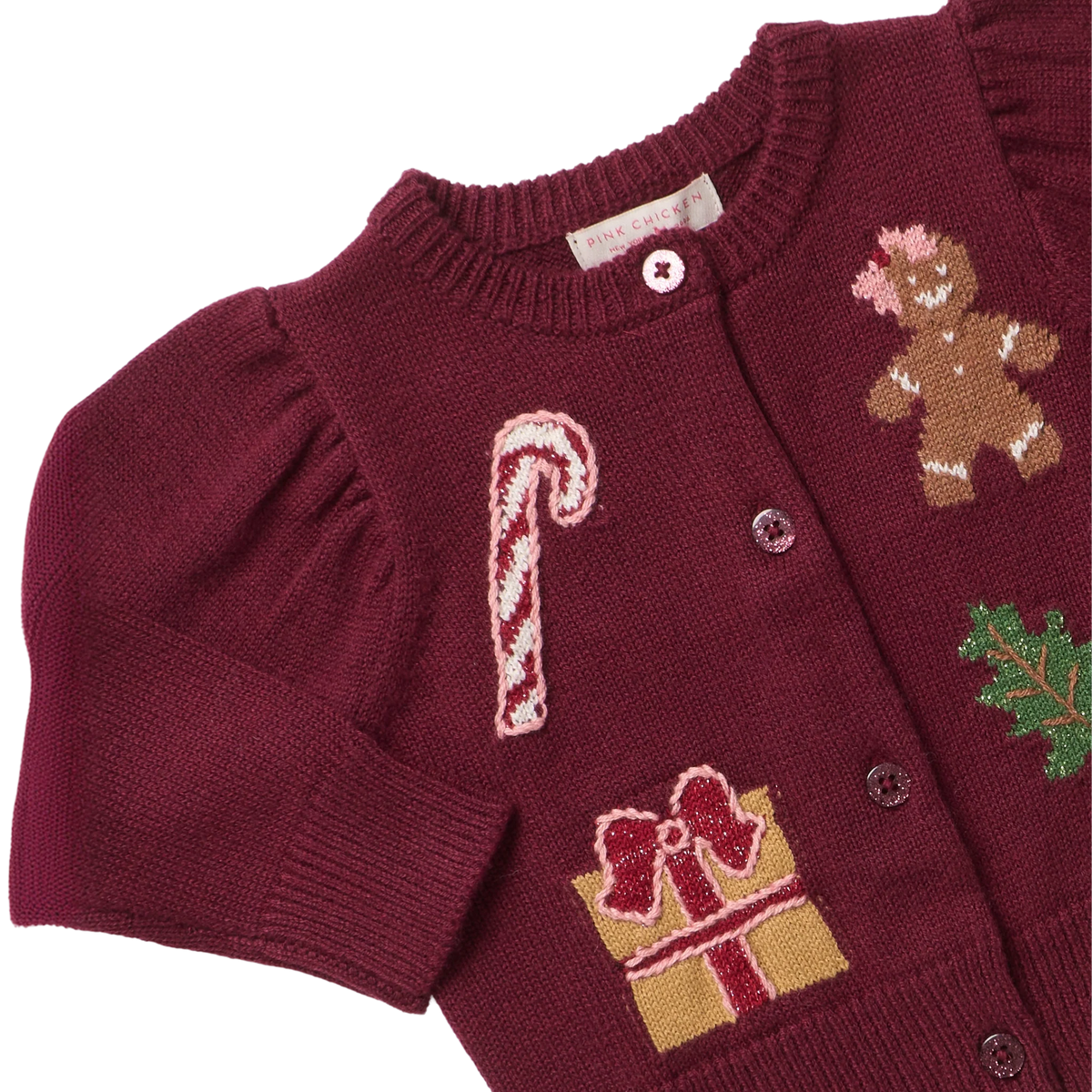 Constance Sweater, Holiday Patches