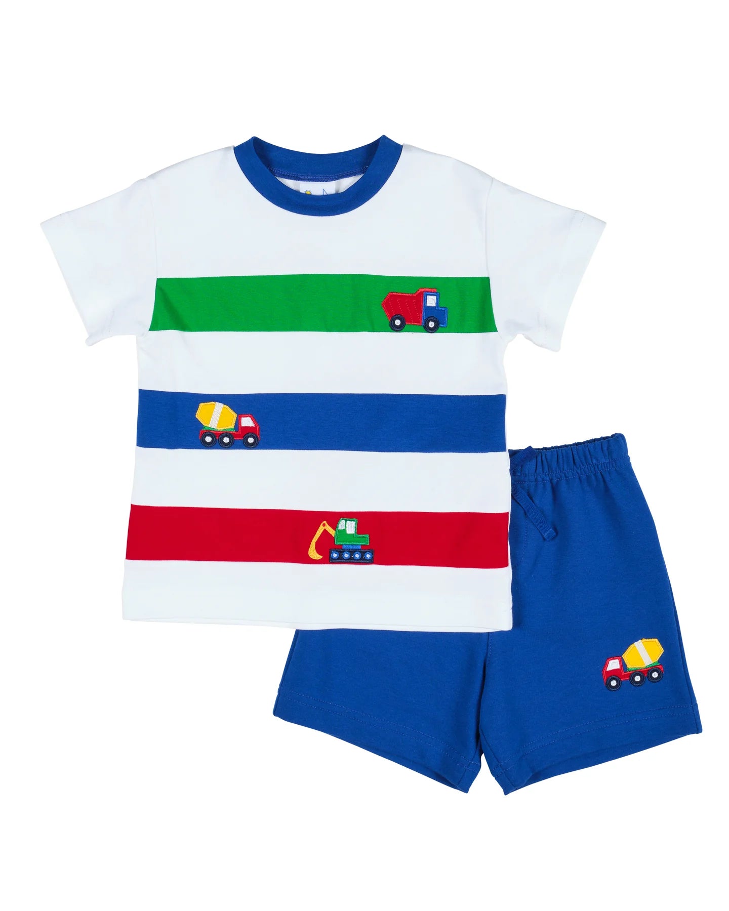 Knit Shorts Set w/Trucks