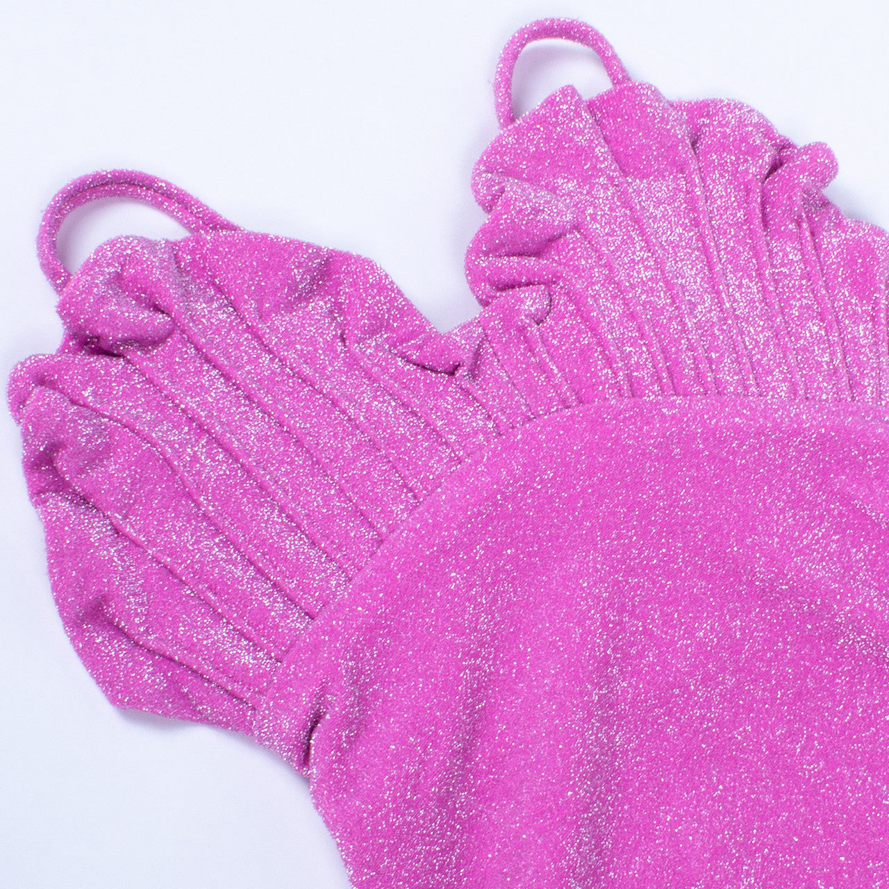 Shimmer Shell Swimsuit, Pink