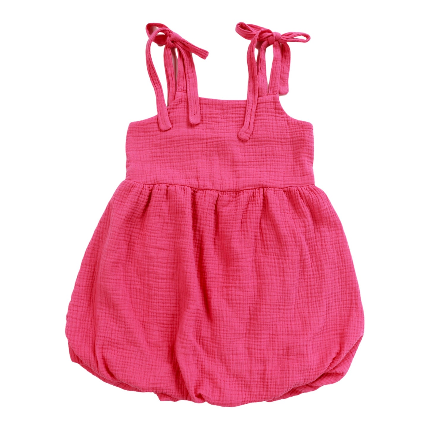 Bubble Skirt Dress, Coral