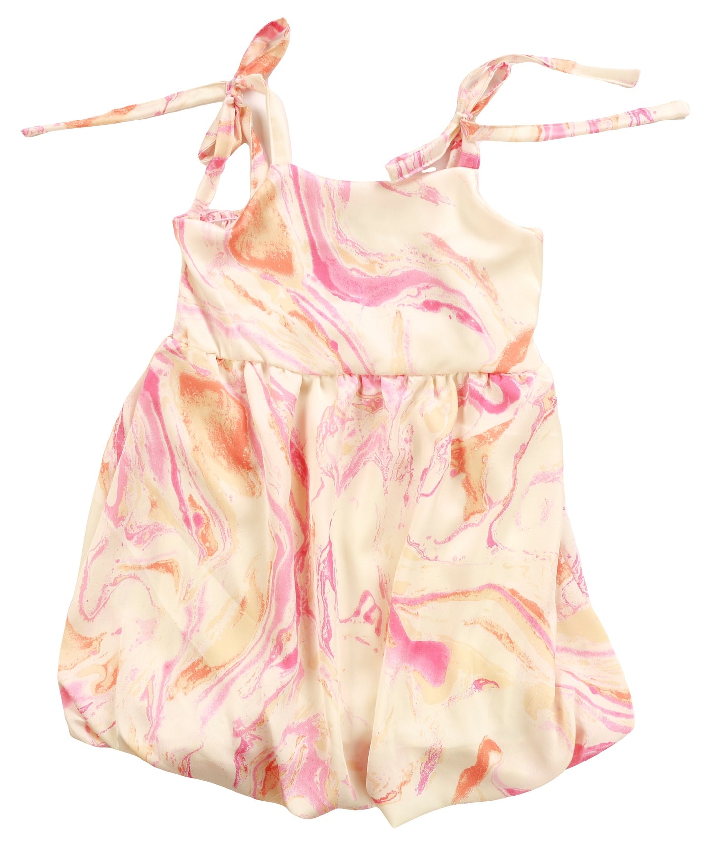 Bubble Skirt Dress, Marble Tie Dye
