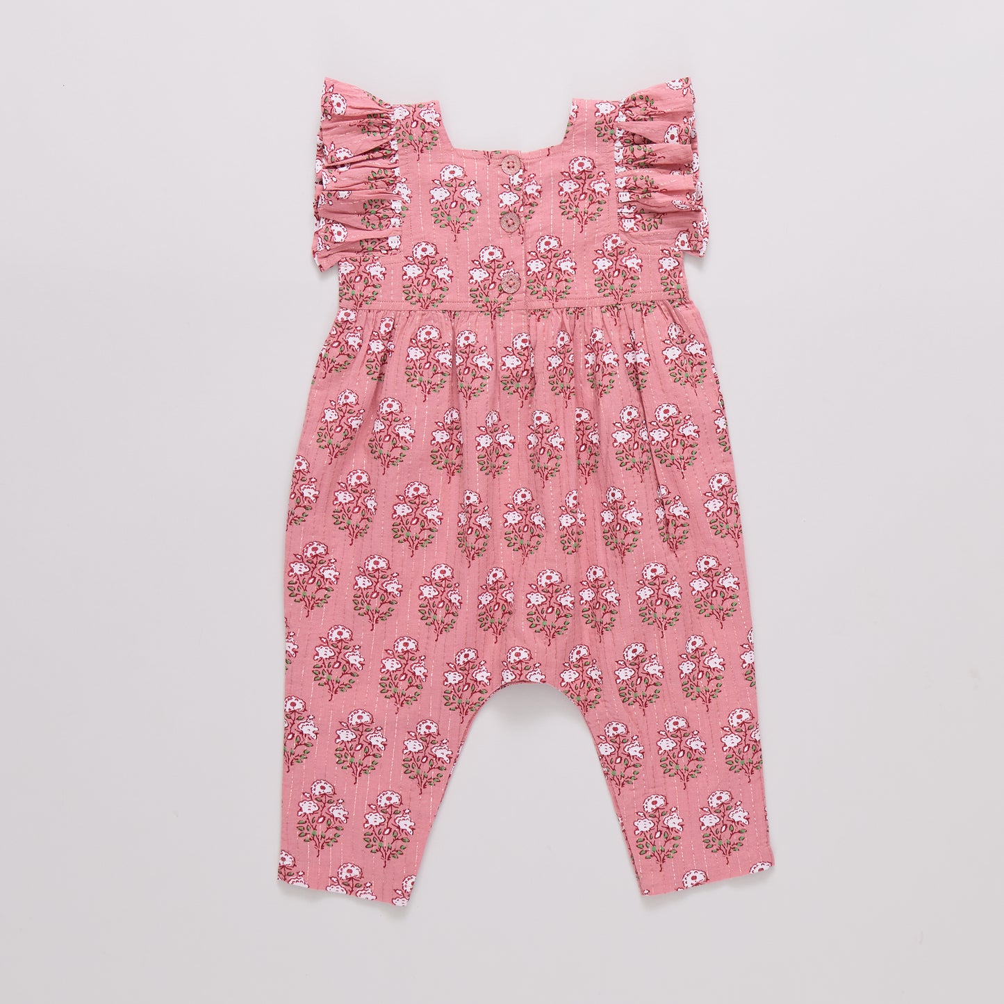 Baby Girls Elsie Jumper, Pink Strawflower