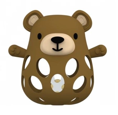 3D Silicone Teddy Teether