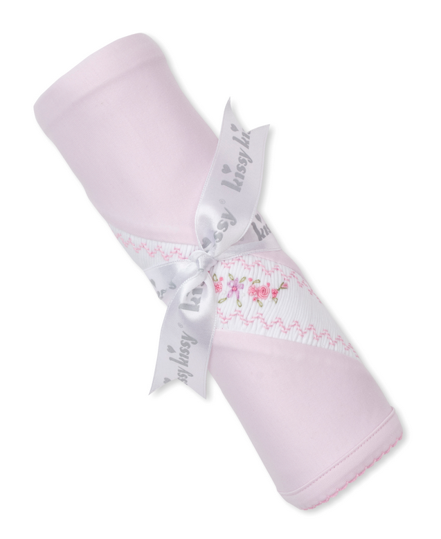 Blanket w/Hand Smk, CLB Fall Medley, Pink