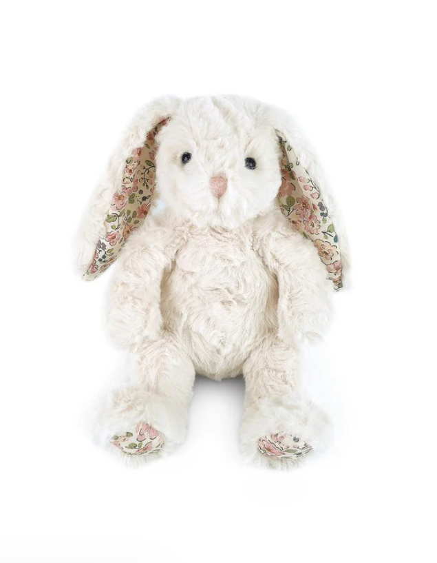 Faith Cream Floral Bunny -Small