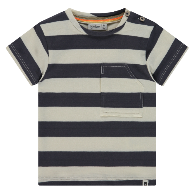 S/S Striped T-Shirt, Antra