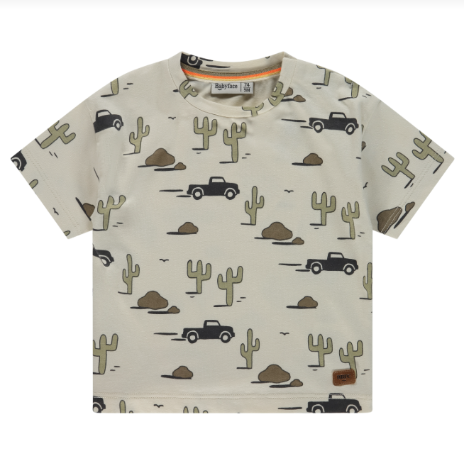 S/S T-Shirt, Trucks and Cactus