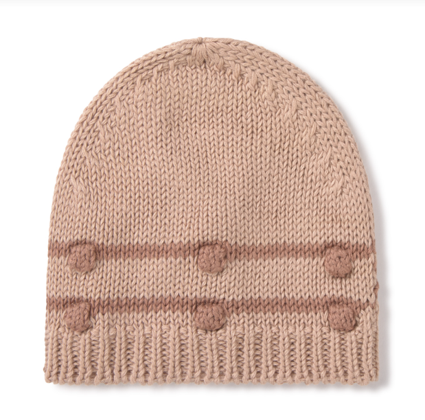 Anais Knit Chickpea Hat, Candy Bloom
