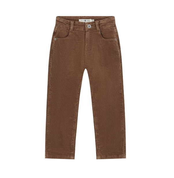 Wide Fit Cord Pants, Earth