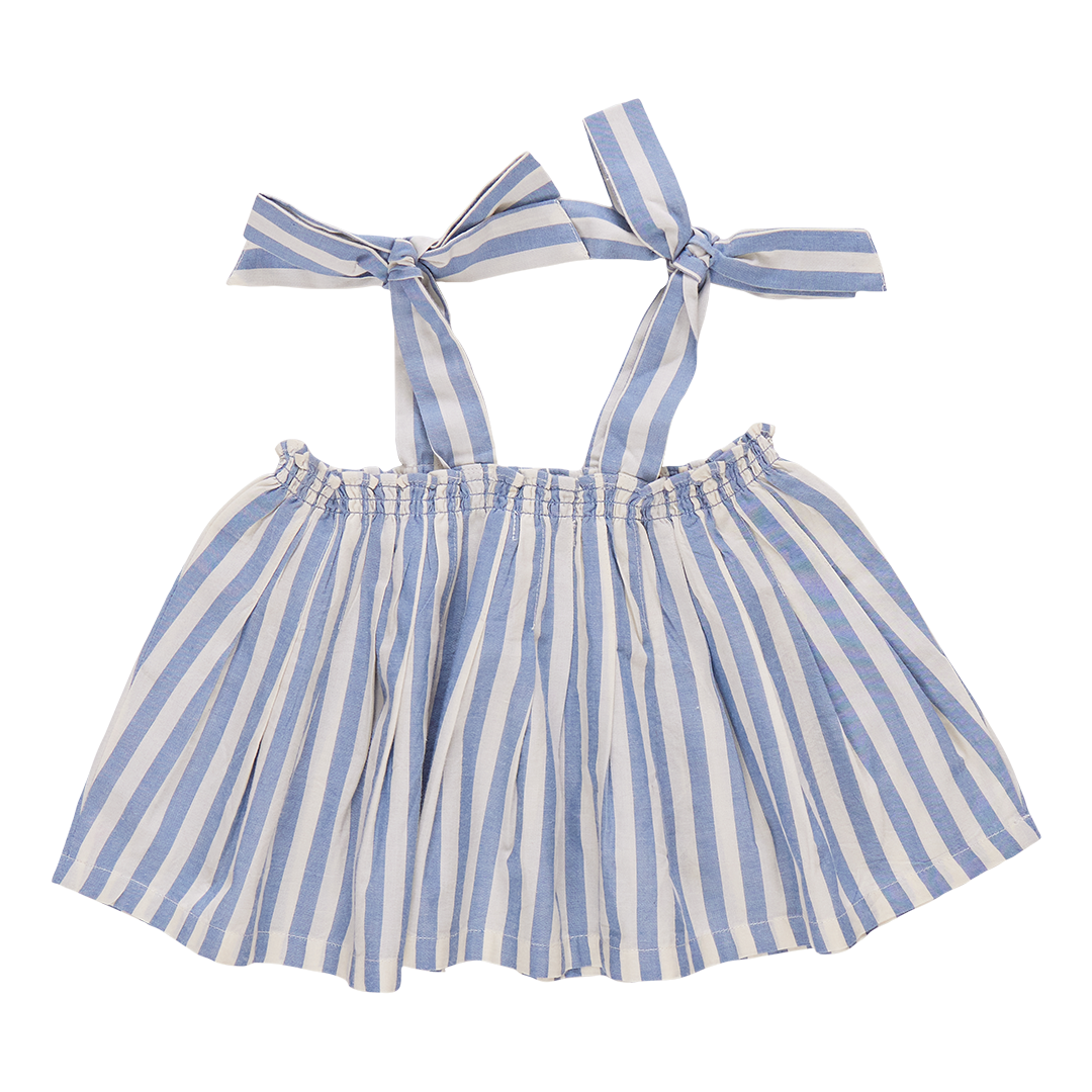 Casey Top, Blue Stripe