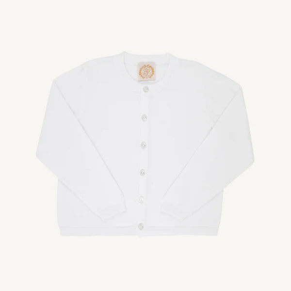 Cambridge Cardigan, Worth Ave White