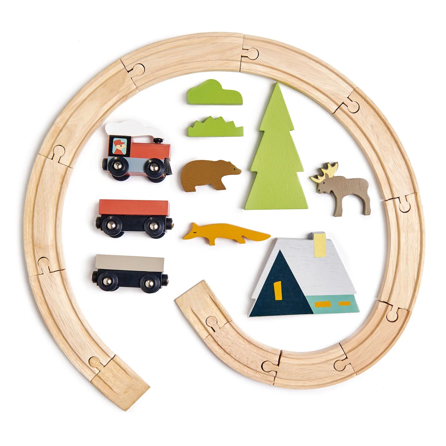 Treetop Train Set