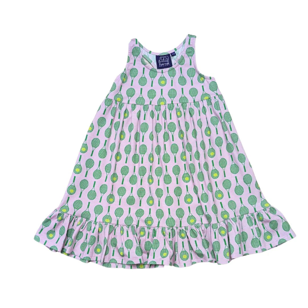 Racerback Dress, Tennis - Pink