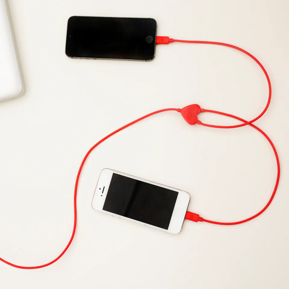 Dual Phone Cable, Heart