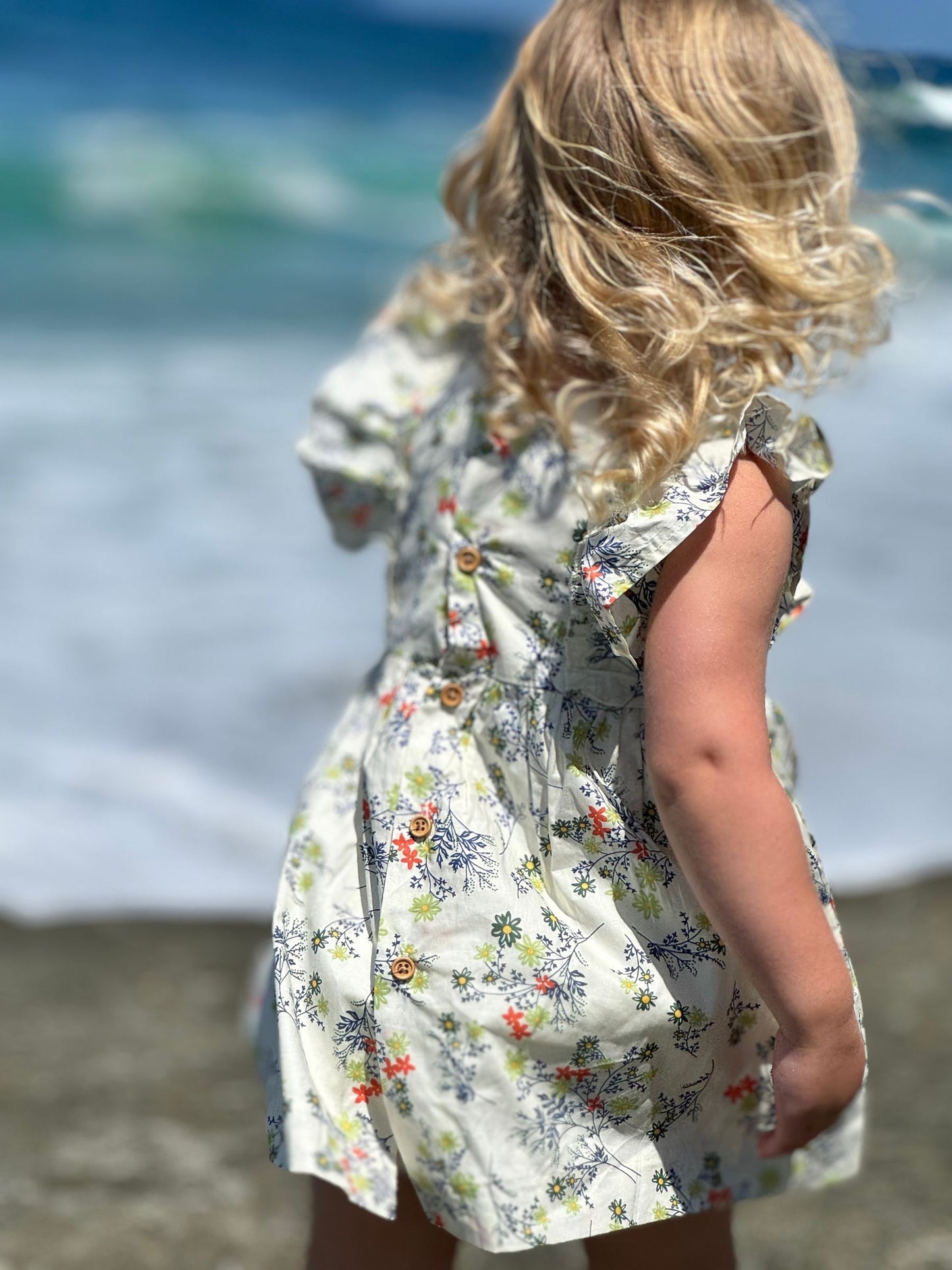 Michele Dress, Blue Meadow