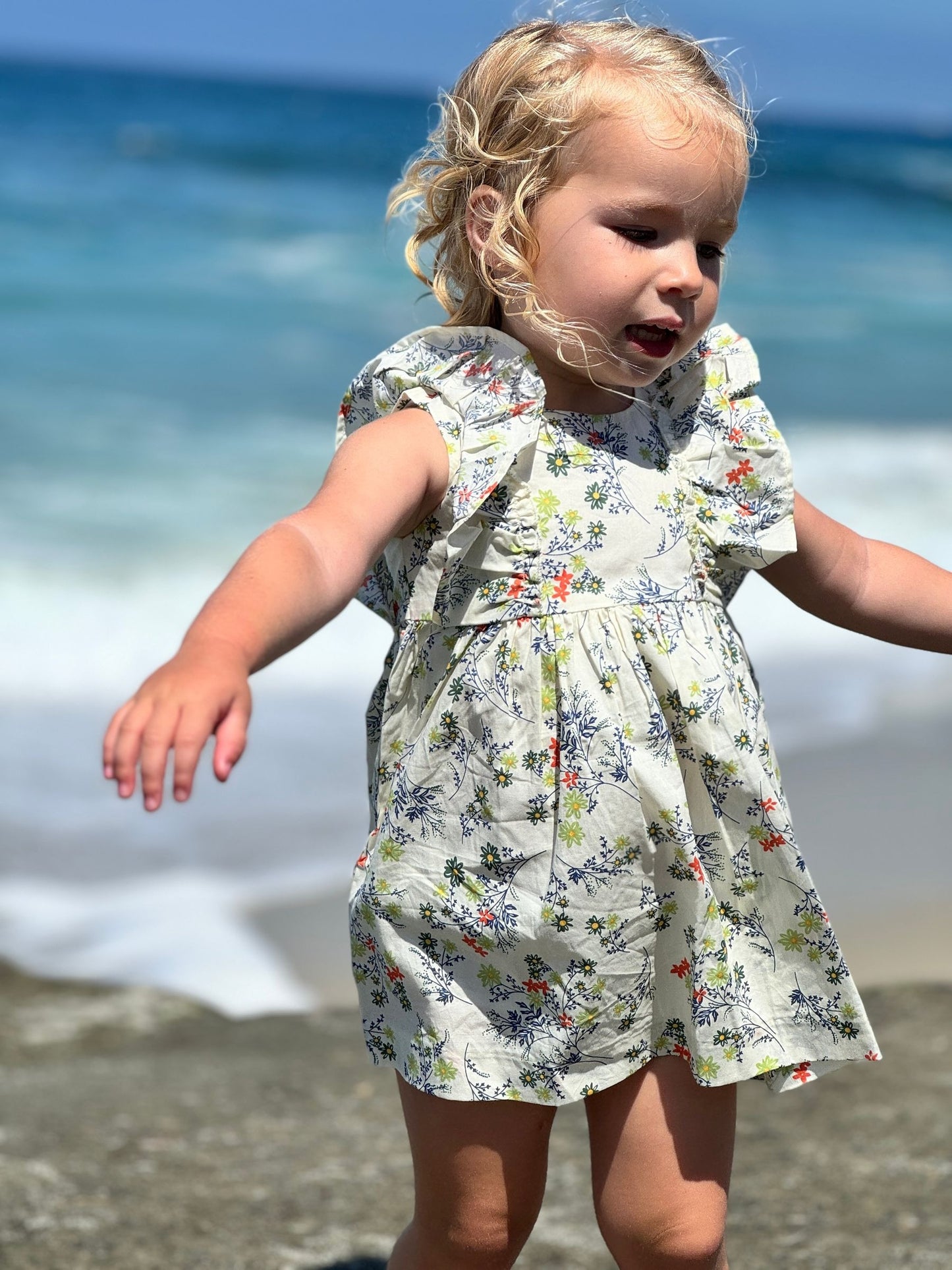 Michele Dress, Blue Meadow