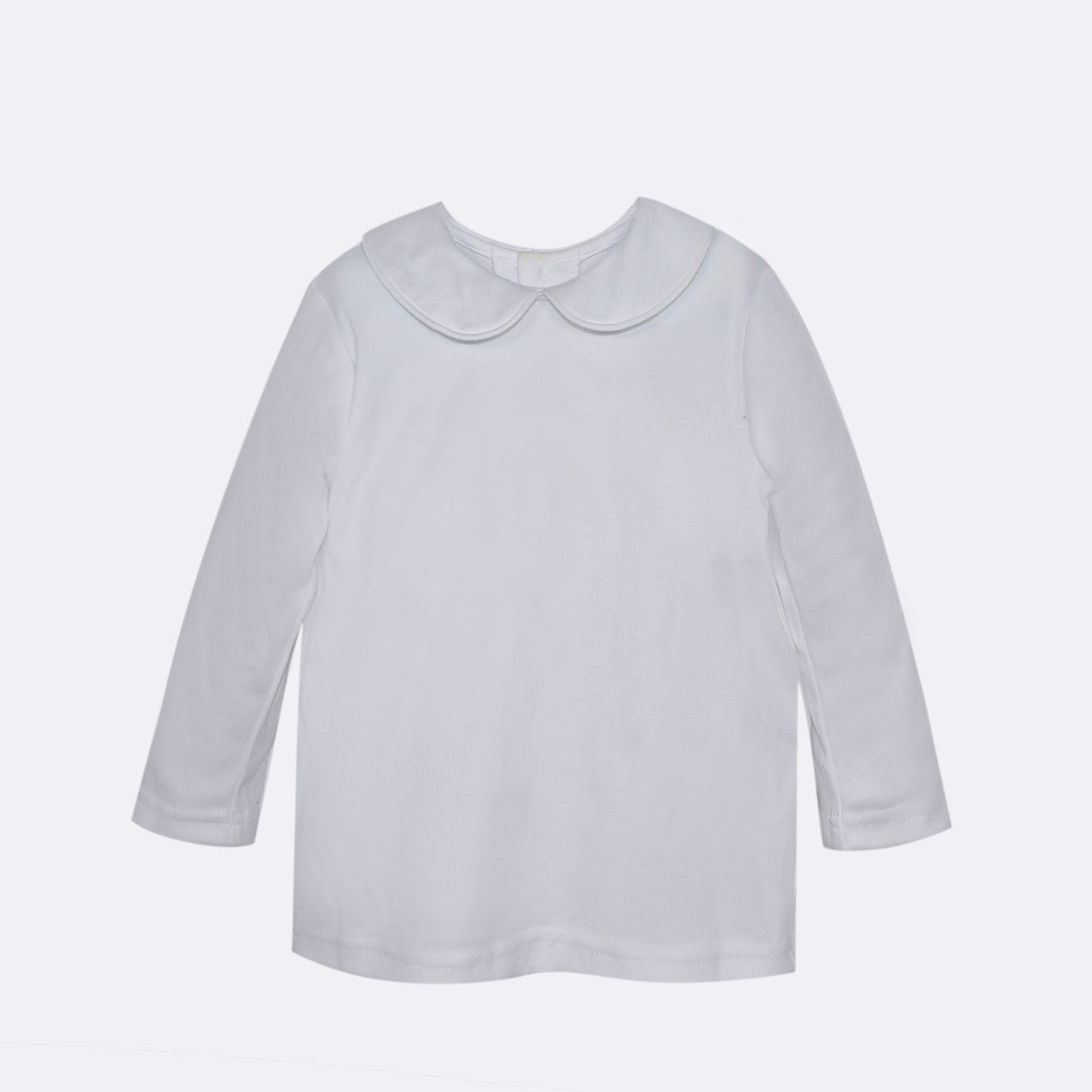 L/S Knit Shirt, White