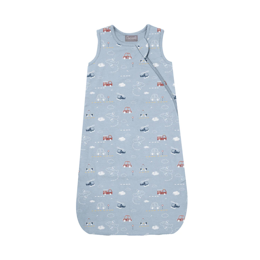 1.5 Togs Sleepsack, Vehicles on Blue