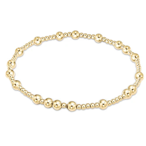 EGirl Hope Unwritten 4mm Bead Bracelet - Gold