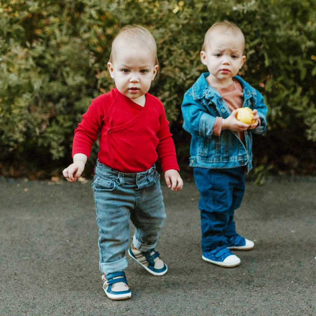 First Kicks - Brooks in Navy