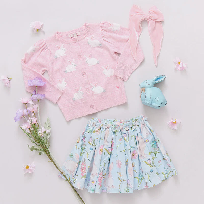 Gianna Skirt, Botanical Bunnies