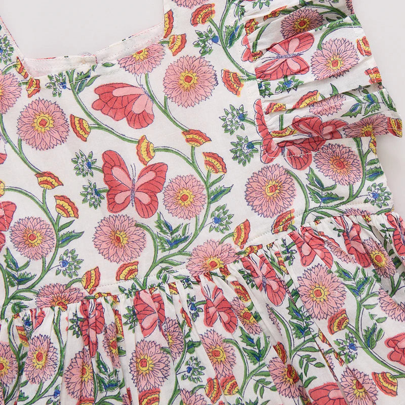 Elsie Dress, Butterfly Vines