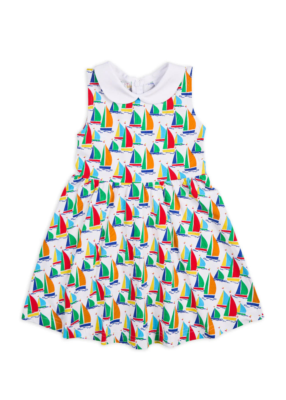 Sailboat Print Twirl Dress