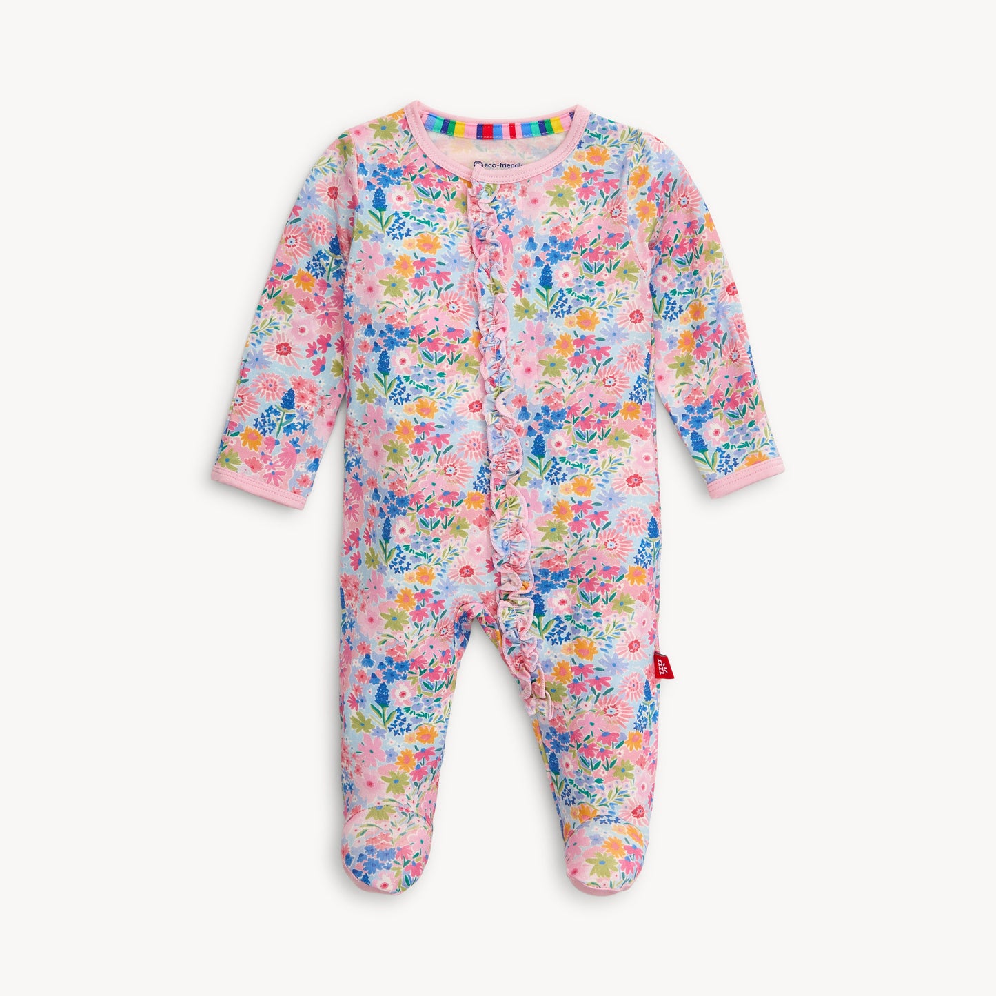 Footie w/Ruffle, Lily