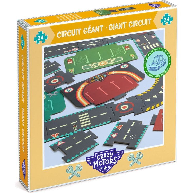 City Circuit Giant Puzzle, 24pc