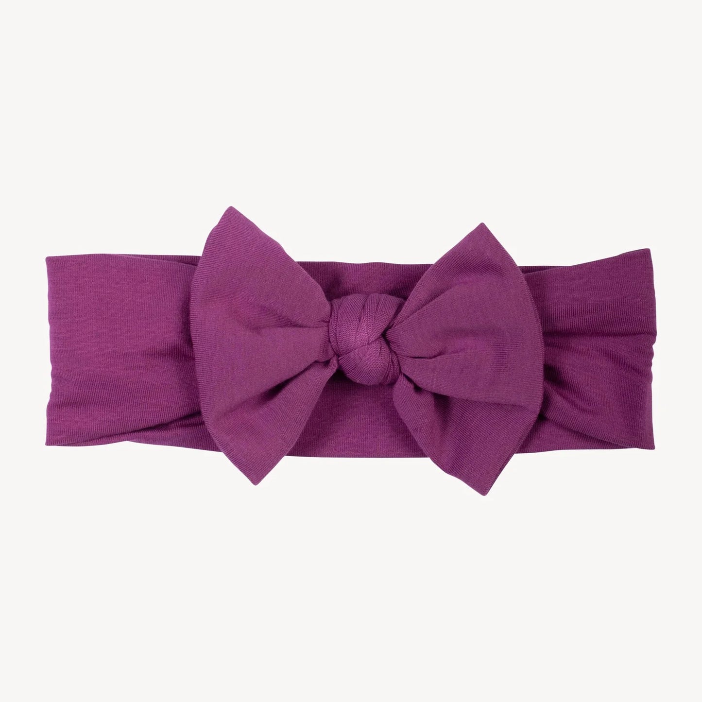 Bow Headband, Elderberry