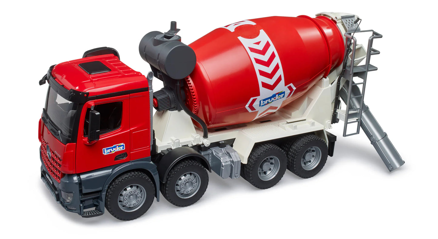 MB Arocs Cement Mixer, Red