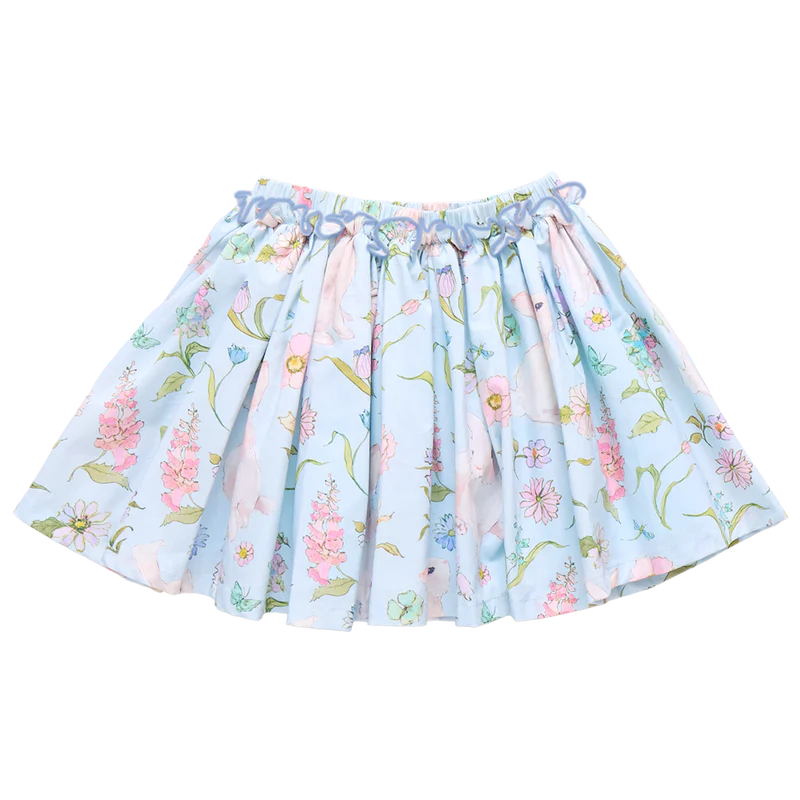 Gianna Skirt, Botanical Bunnies