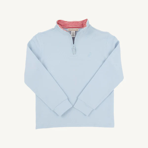 Hayword Half-Zip, Buckhead Blue/Richmond Red Stripe