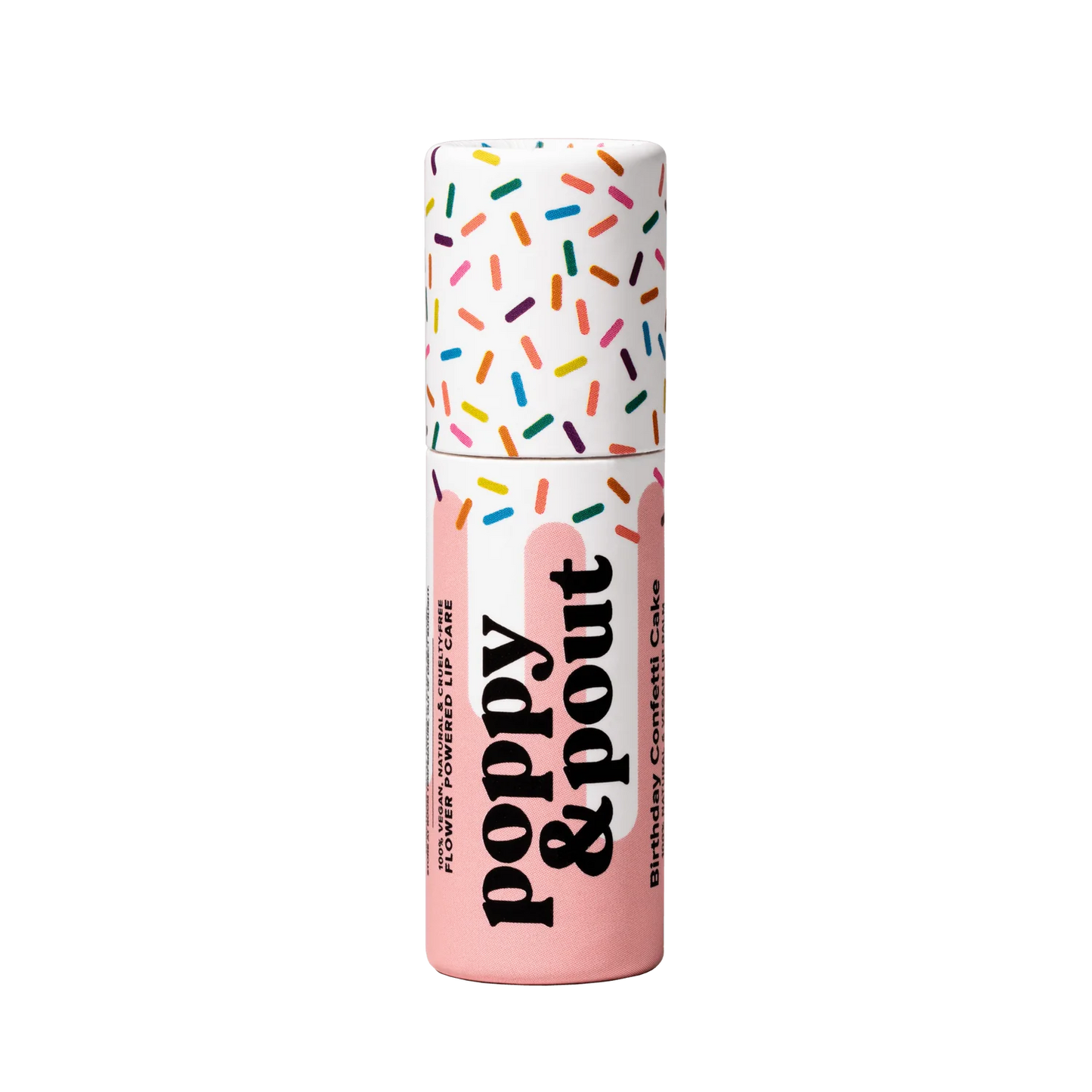 Birthday Confetti Cake Lip Balm, Pink