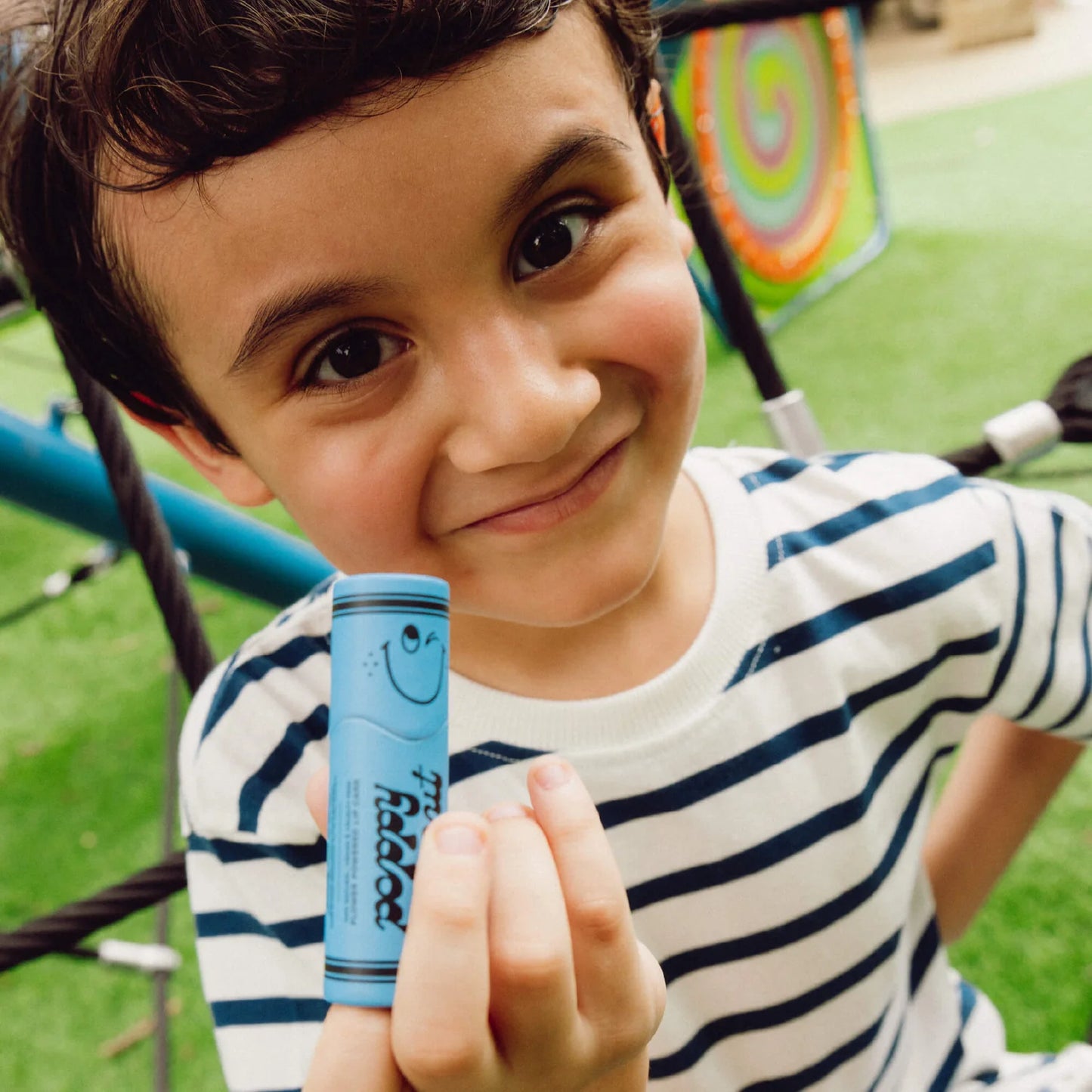 Lil Poppies Lip Balm, Bloo Razzeloo