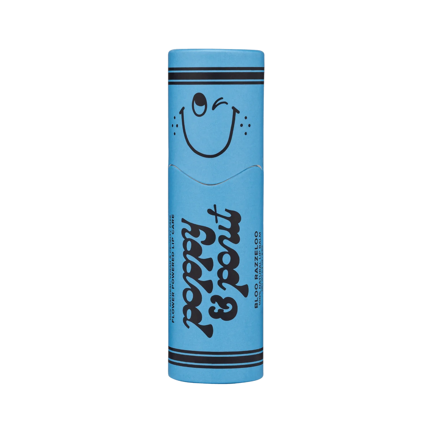 Lil Poppies Lip Balm, Bloo Razzeloo