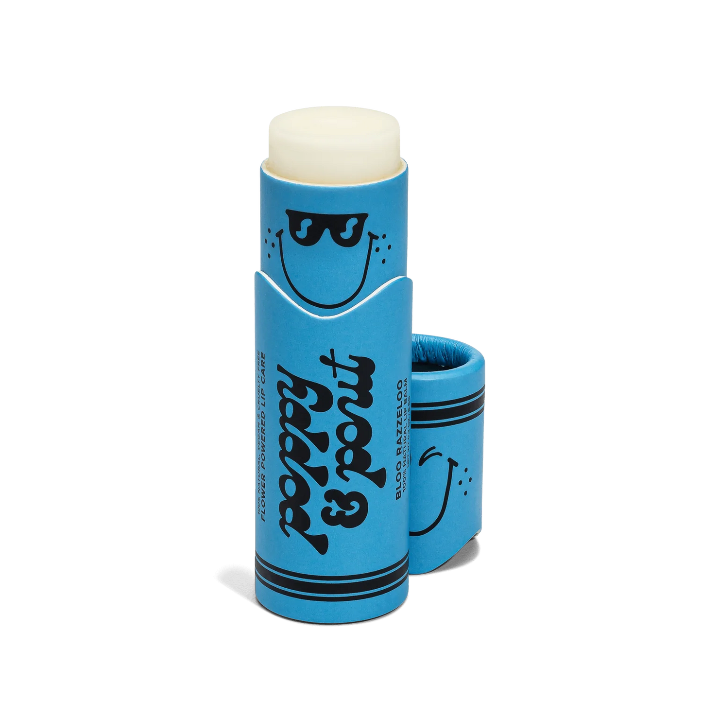 Lil Poppies Lip Balm, Bloo Razzeloo