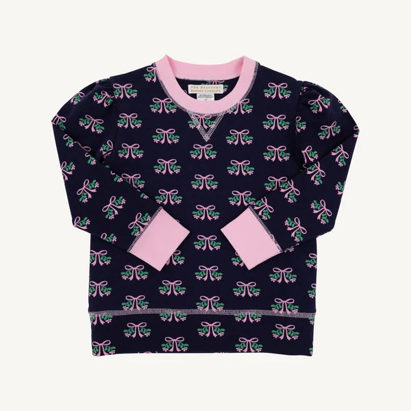 It is Saturday Sweatshirt, Beloved Bows/Pier Party Pink