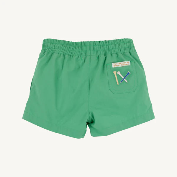 Sheffield Shorts, Gibson Island Green/Golf Flag and Tee