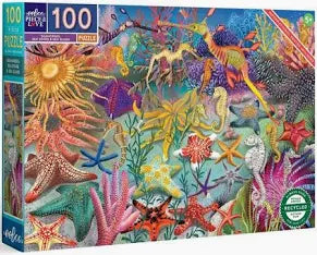 Seahorses, Sea Slugs and Sea Stars 100 Pc Puzzle