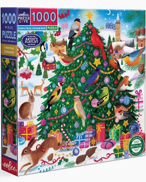 Christmas Songbirds 1000 Pc Puzzle
