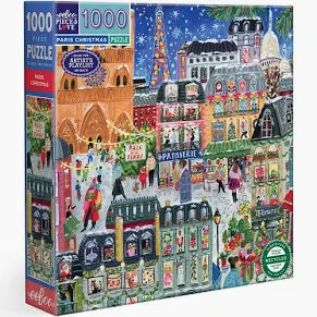 Paris Christmas 1000 Pc Puzzle