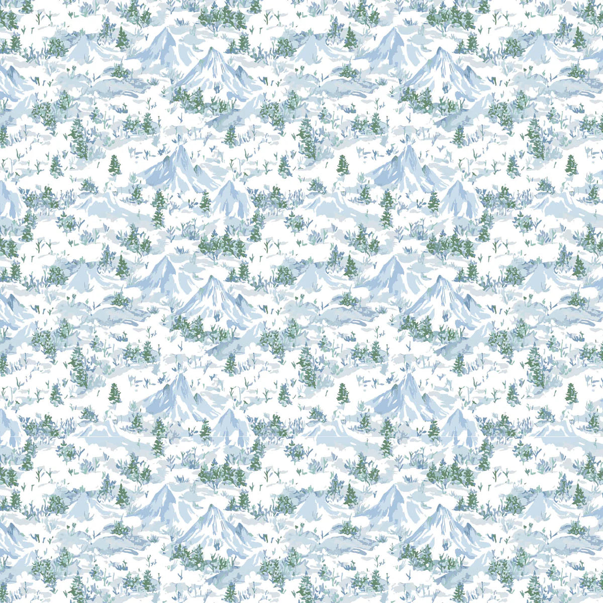Grayson Pajama Set, Snow Capped Mountains