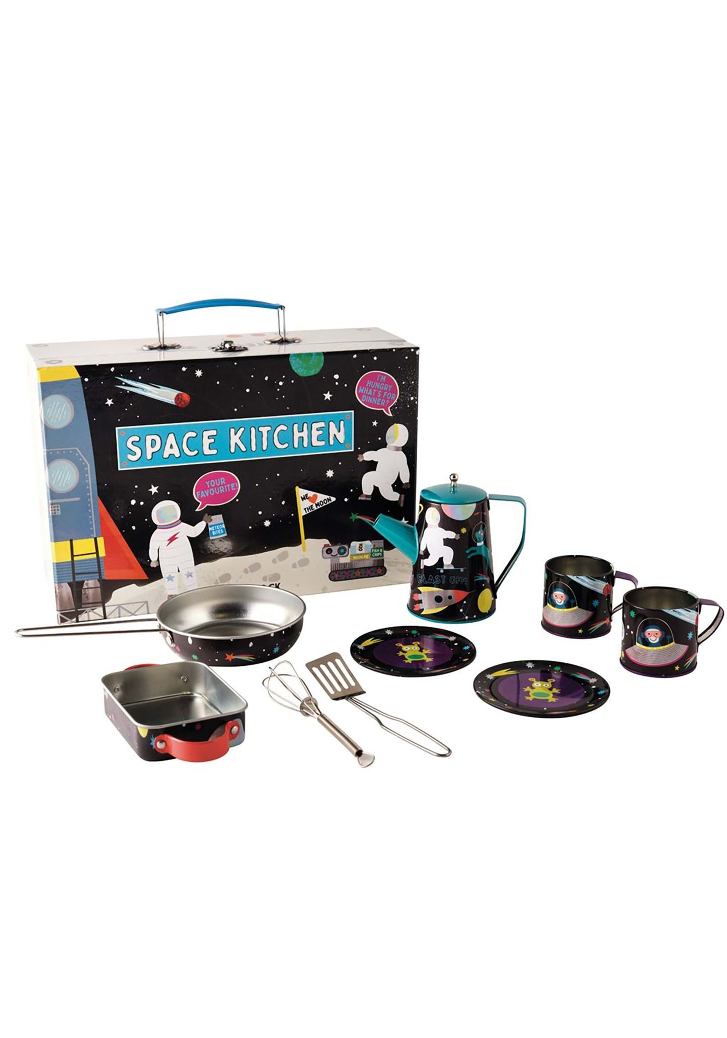 Space Tin Kitchen Set