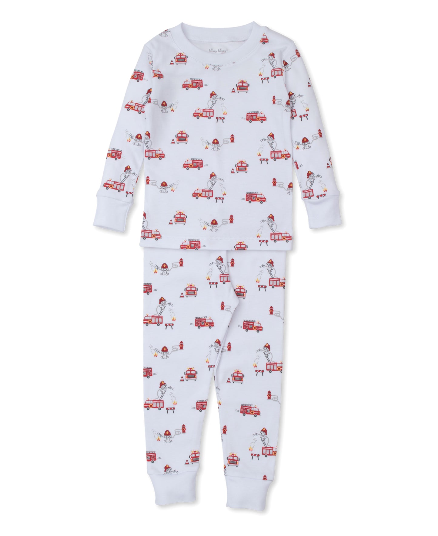 L/S Pajama Set, Firetruck Fun